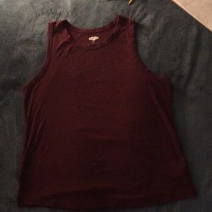 Old Navy Maroon SlimFit Tanktop XL